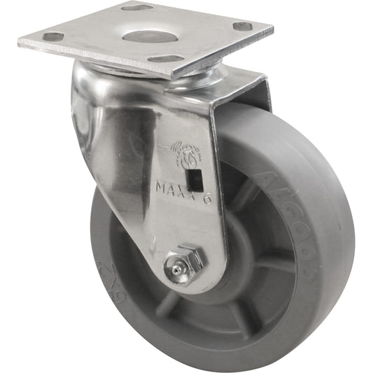 Emaxx™ Caster, Swivel, 4" (101.6 mm), Envirothane™, 1000 lbs. (453.6 kg.)