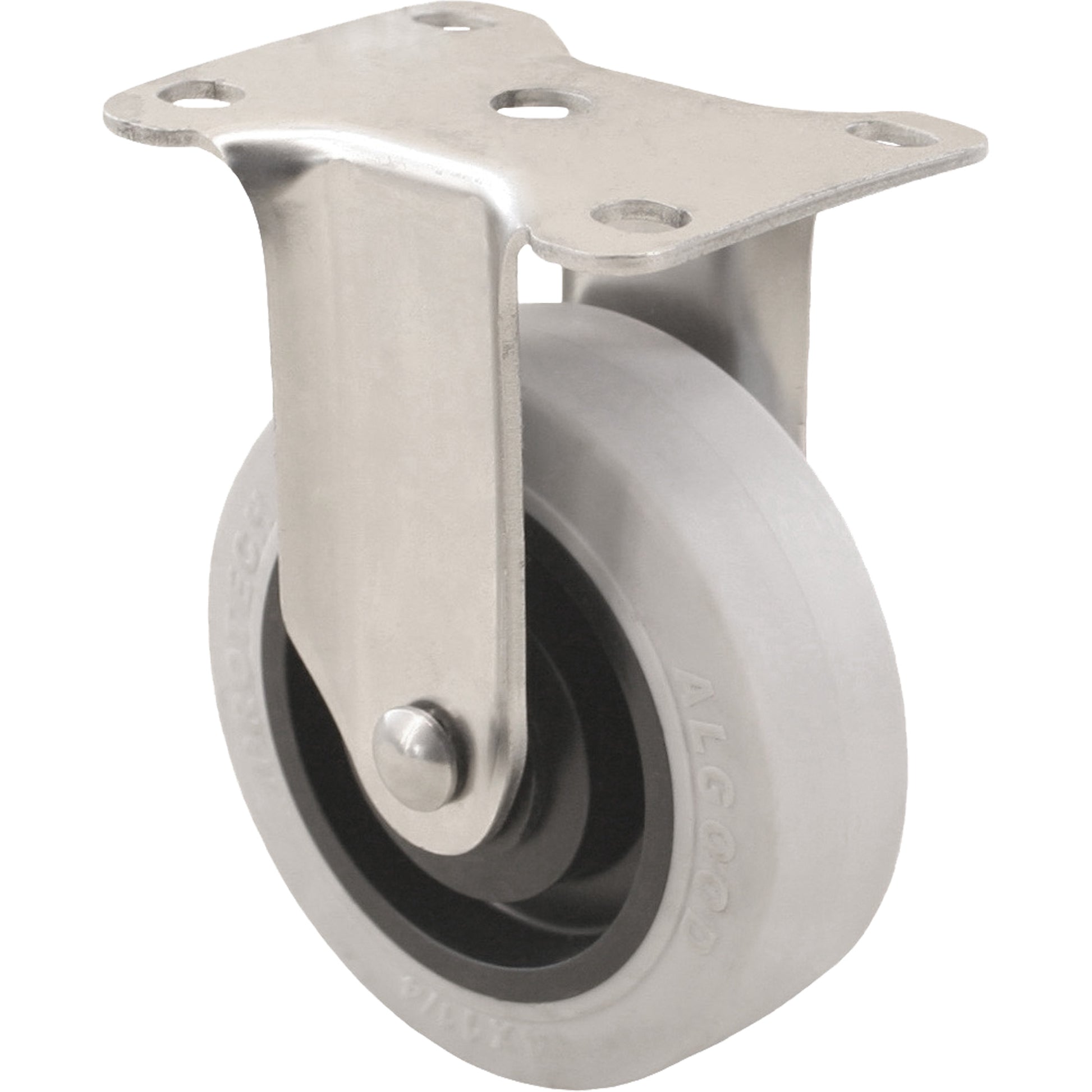 2309 Caster, Rigid, 5" (127 mm), Envirothane™ Grey, 350 lbs. (158.8 kg.)
