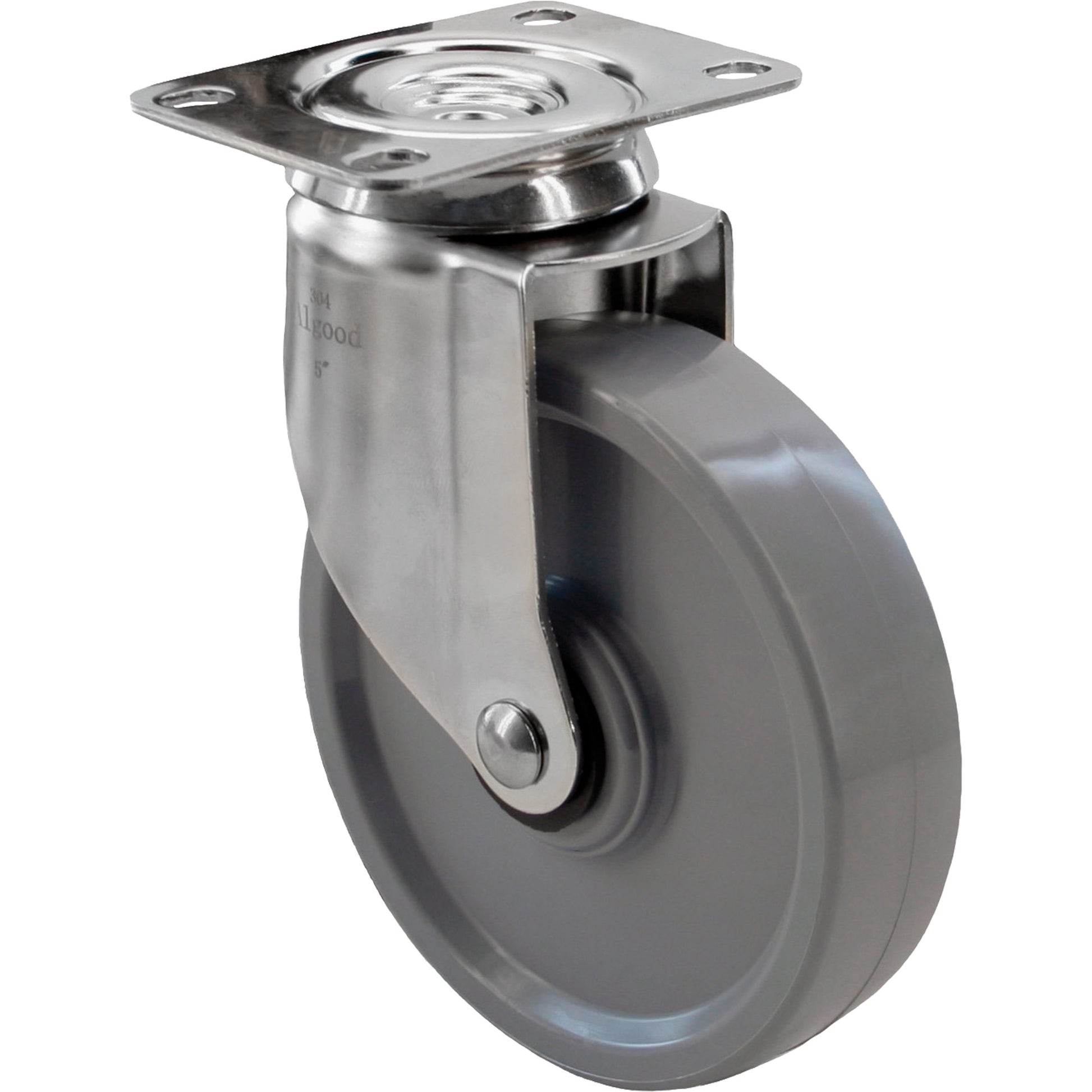 2309 Caster, Swivel, 5" (127 mm), Envirothane™ Grey, 350 lbs. (158.8 kg.)