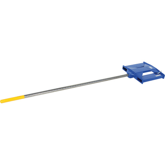 Forklift Carpet Pole, 120-1/2" Length, Fork Mount, 2200 lbs. Capacity
