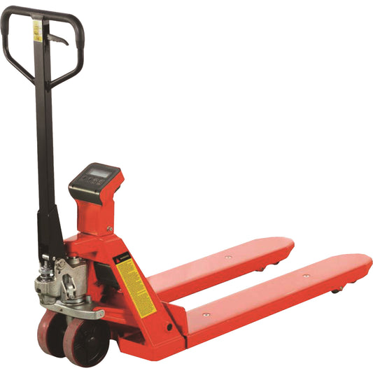 Eco Weigh-Scale Pallet Truck, 45" L x 22.5" W, 4400 lbs. Cap.