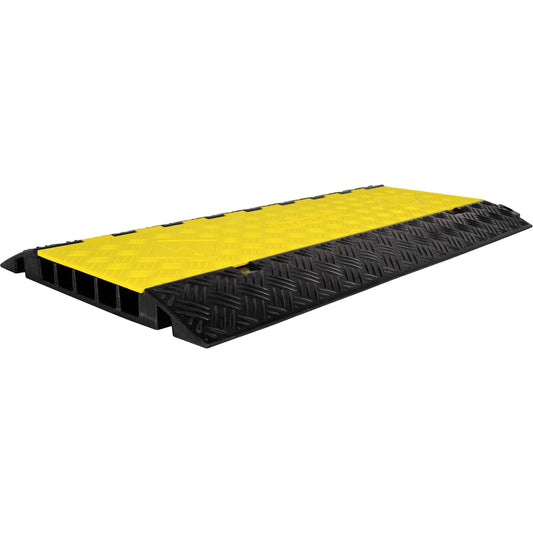 Powerhouse™ Medium-Duty Straight Cable Protector, 5 Channels, 36" L x 19.63" W x 2.25" H