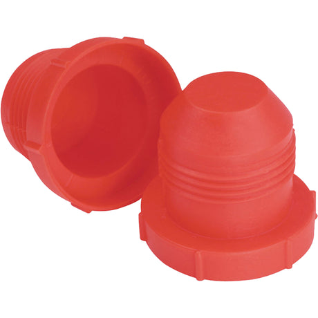 JIC Flared Fitting Plug, 3/4", MPT, Plastic