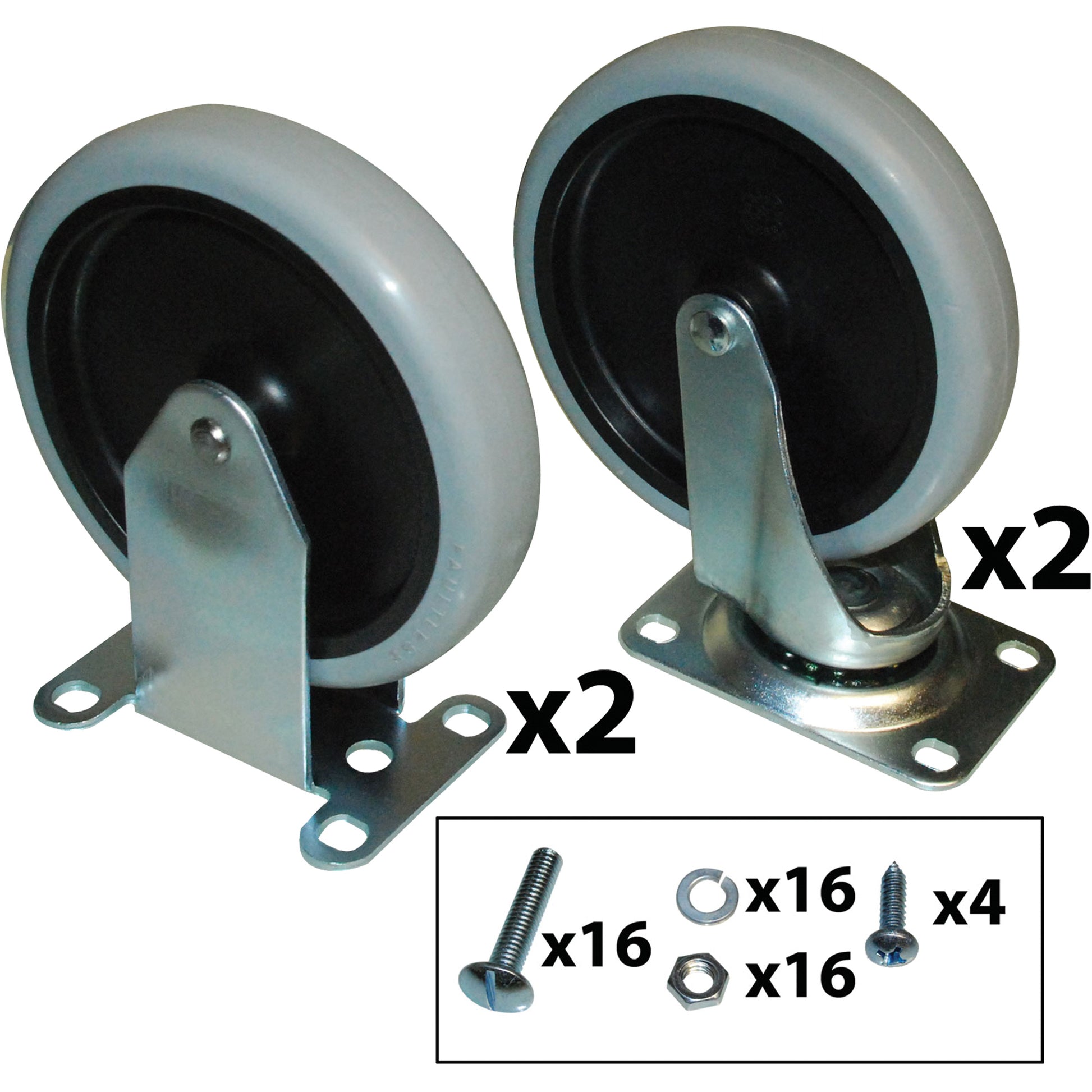 Utility Cart Caster Kit