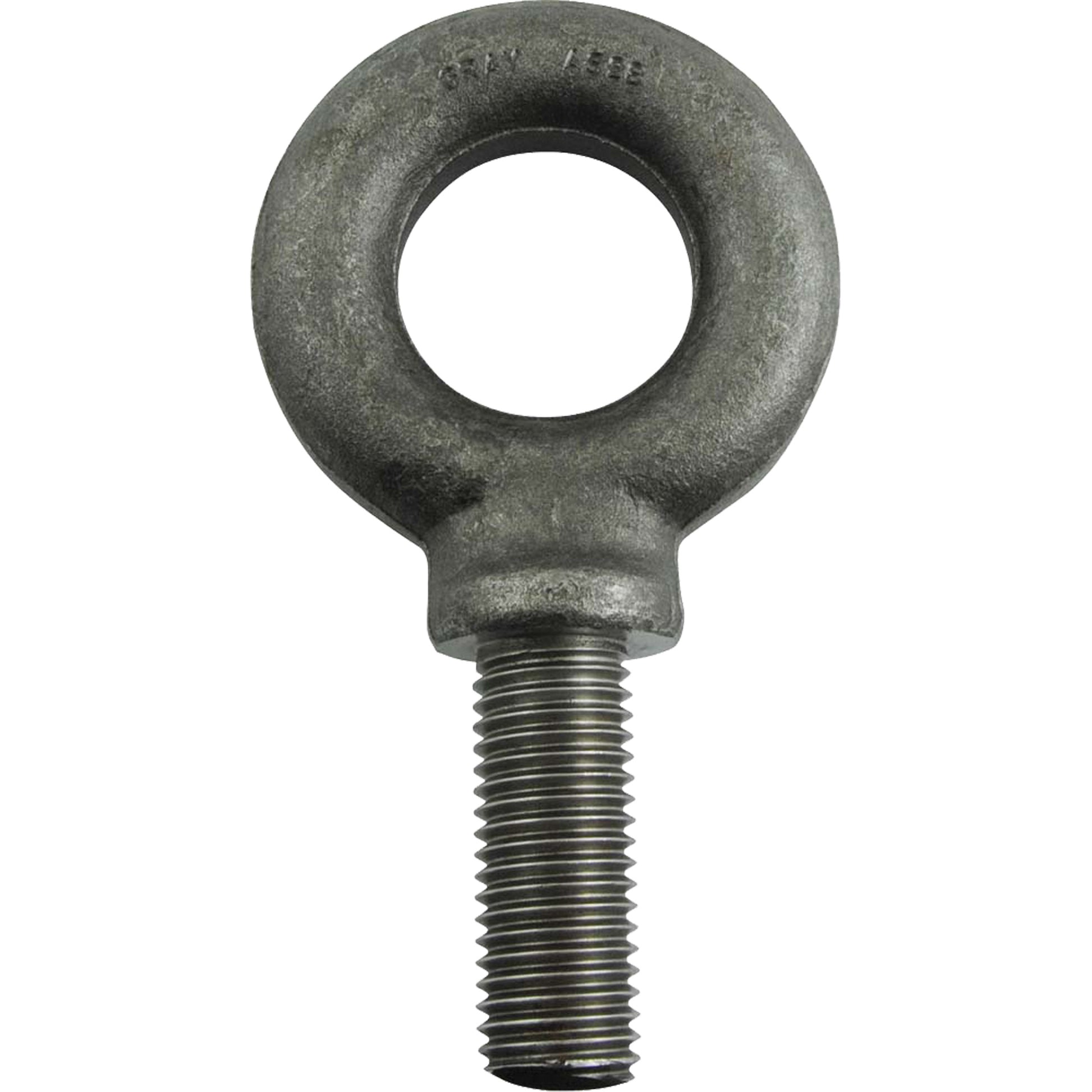 Alloy Steel Eye Bolt, 1-11/16" Dia., 2-1/4" L, 8800 lbs./8800 lbs. (4.4 tons) Capacity