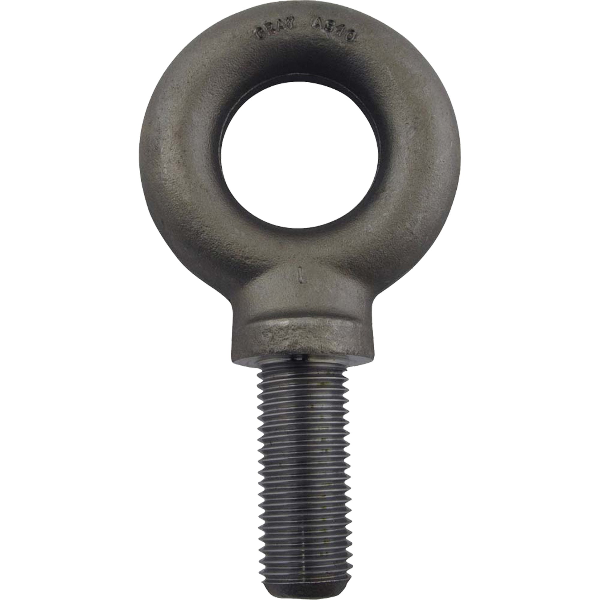 Alloy Steel Eye Bolt, 2-3/16" Dia., 3" L, 18400 lbs./18400 lbs. (9.2 tons) Capacity