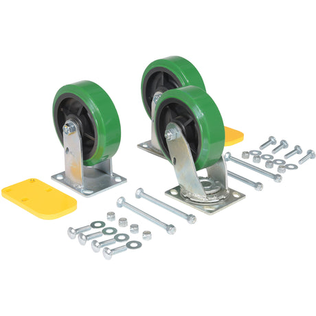 H Series Self-Dumping Hopper Caster Kit