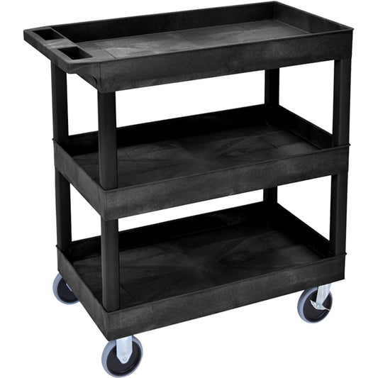 Tub Cart, 3 Tiers, 35-1/4" x 37-1/4" x 18", 375 lbs. Capacity