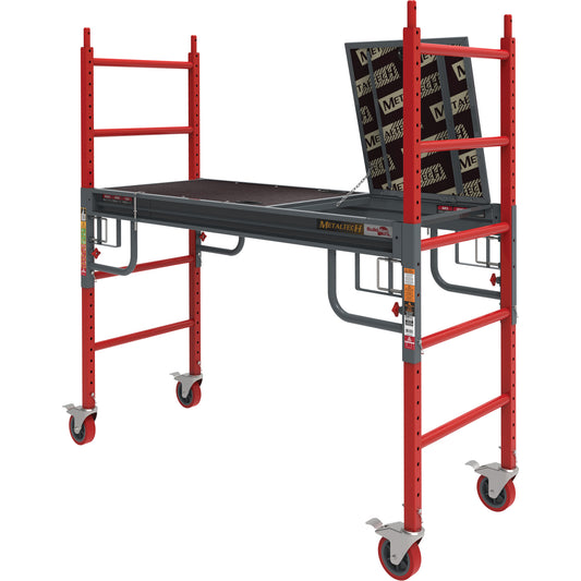 Buildman™ Baker Drywall Scaffold, 31" D x 6' H