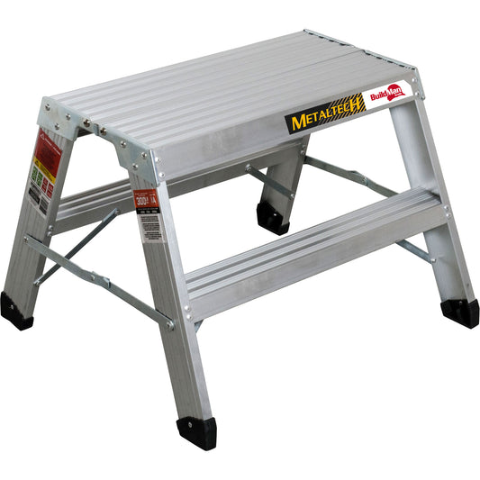 Portable Work-Stand Saw Horse, Aluminum Frame, 12-1/4" D x 24" H