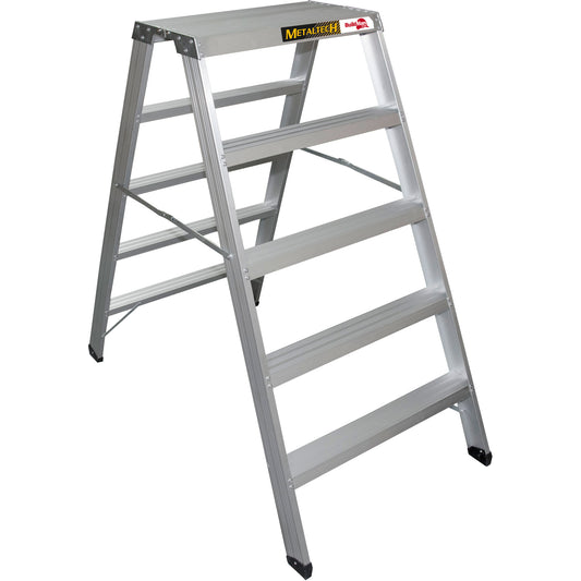 Portable Work-Stand Saw Horse, Aluminum Frame, 12-1/4" D x 56" H
