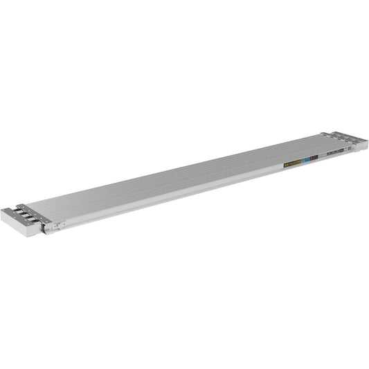 Telescoping Work Plank, 156" W x 12" D, 250 lbs. Capacity, Knocked Down