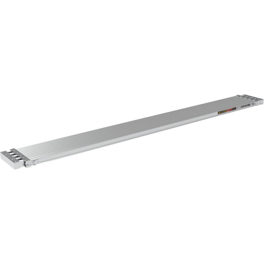 Telescoping Work Plank, 204" W x 12" D, 250 lbs. Capacity, Knocked Down