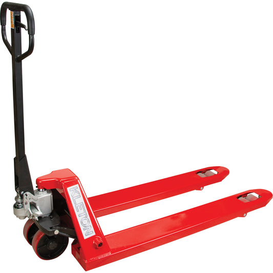 Hydraulic Pallet Truck, Steel, 48" L x 21" W, 5500 lbs. Capacity