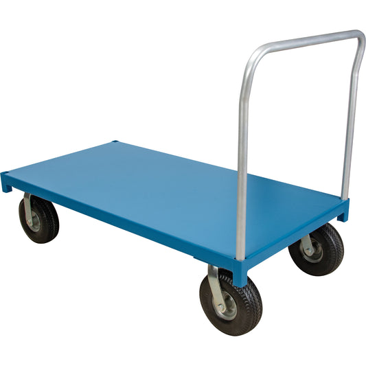 Outdoor Platform Truck, 72" L x 36" W, 1200 lbs. Capacity, Flat Free Casters