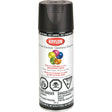 Acryli-Quik™ Acrylic Lacquer, Black, Semi-Flat, 12 oz., Aerosol Can