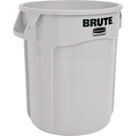 Round Brute® Containers, Polyethylene, 10 US gal.