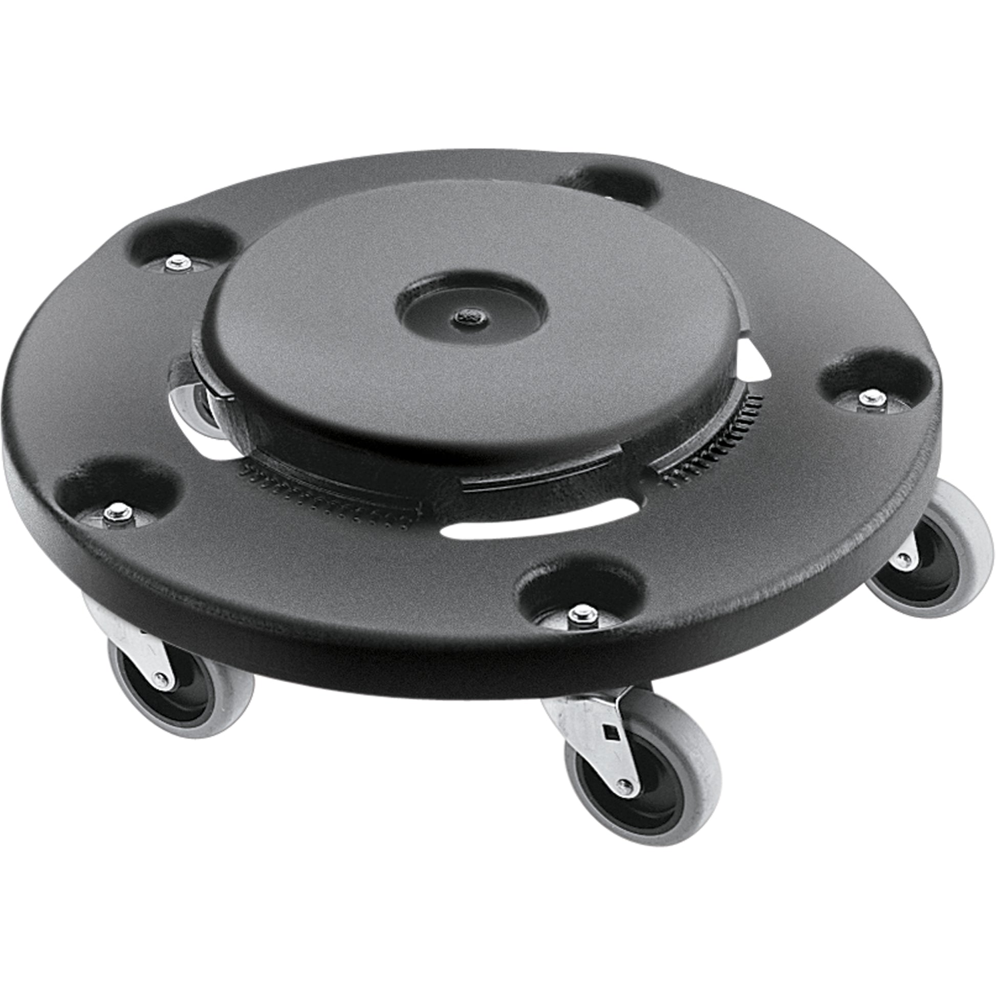Brute® Dolly, Polyethylene, Black, Fits: 20 - 55 US Gal.