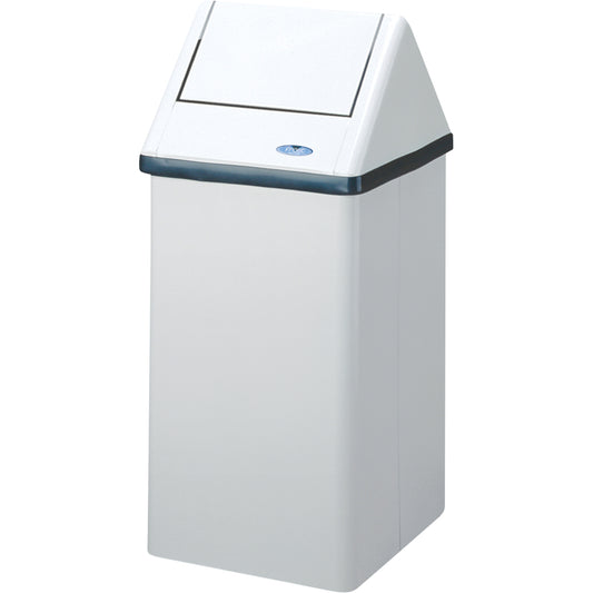 Waste Container, Metal, 16 US gal.