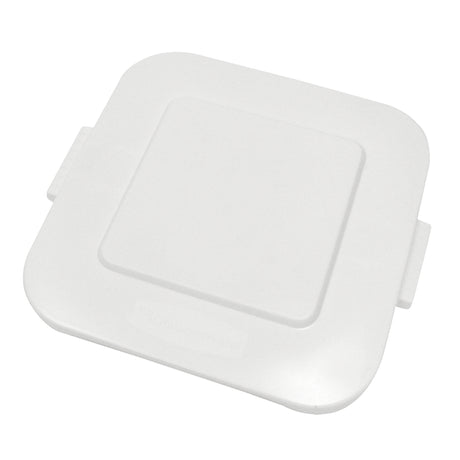 Square Brute® Tops, Flat Lid, Plastic/Polyethylene, Fits Container Size: 22" x 22"
