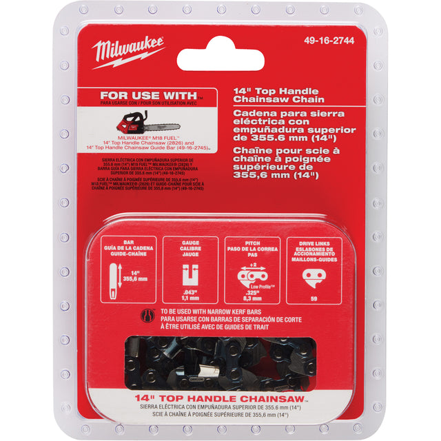 14" Top Handle Chainsaw Chain