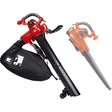 3-in-1 Leaf Blower, Vacuum & Mulcher, 120 V, 186.41 MPH Output, Electric