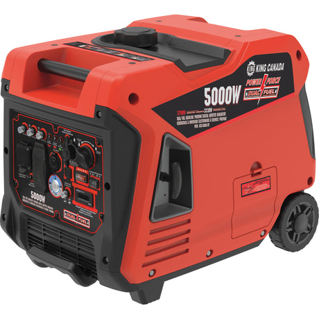 Dual Fuel Gasoline/Propane Inverter Generator