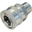 3/8" Male 316 Stainless Steel Quick Disconnect Sockets