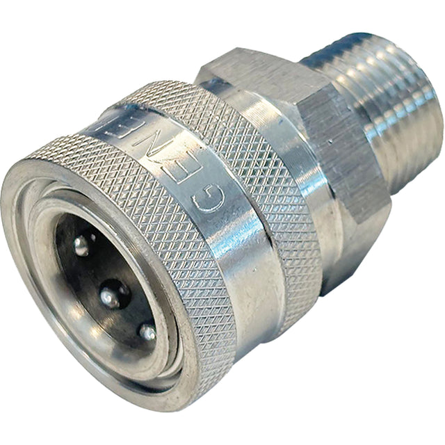 3/8" Male 316 Stainless Steel Quick Disconnect Sockets