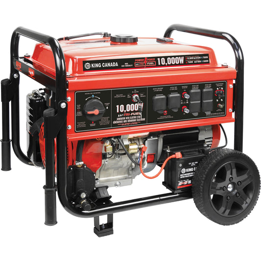 Tri-Fuel Generator with Electric Start