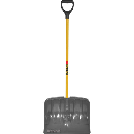 High Capacity Mountain Mover Snow Shovel, Polypropylene Blade, 19" Wide, D-Grip Handle