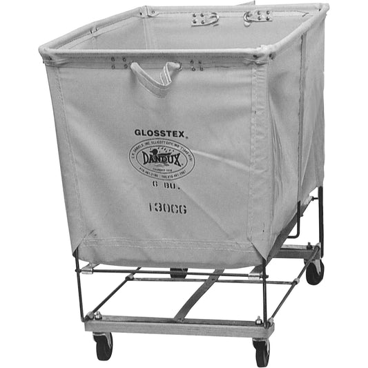 Baskets & Hamper Trucks, Steel, 20-1/2" W x 30" D x 30" H, 300 lbs. Capacity