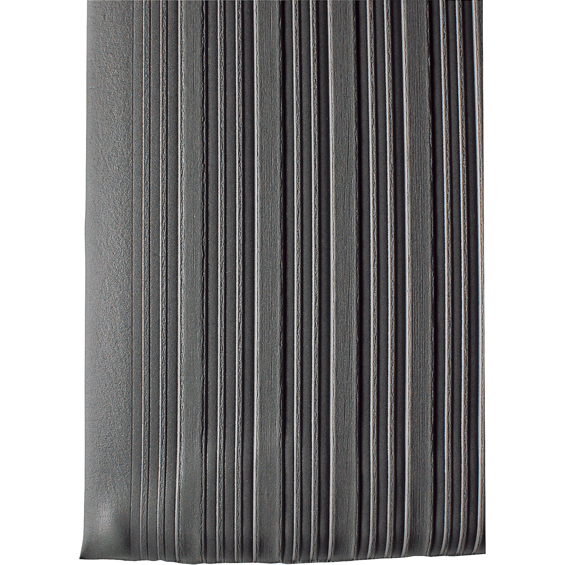 Wearwell Tuf Sponge No. 451 Mats, Ribbed, 2' x 3' x 3/8", Grey, PVC Sponge