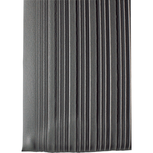 Wearwell Tuf Sponge No. 451 Mats, Ribbed, 2' x 3' x 3/8", Grey, PVC Sponge