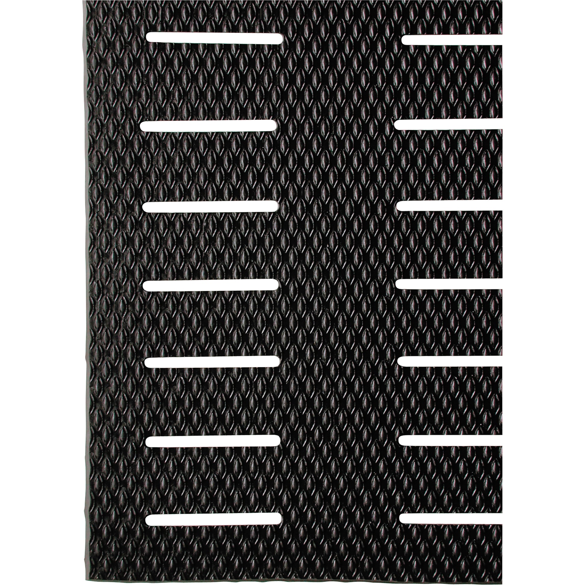 Wearwell Kushion Walk No. 475 Mats, Slotted, 2' x 60' x 3/8", Black, PVC