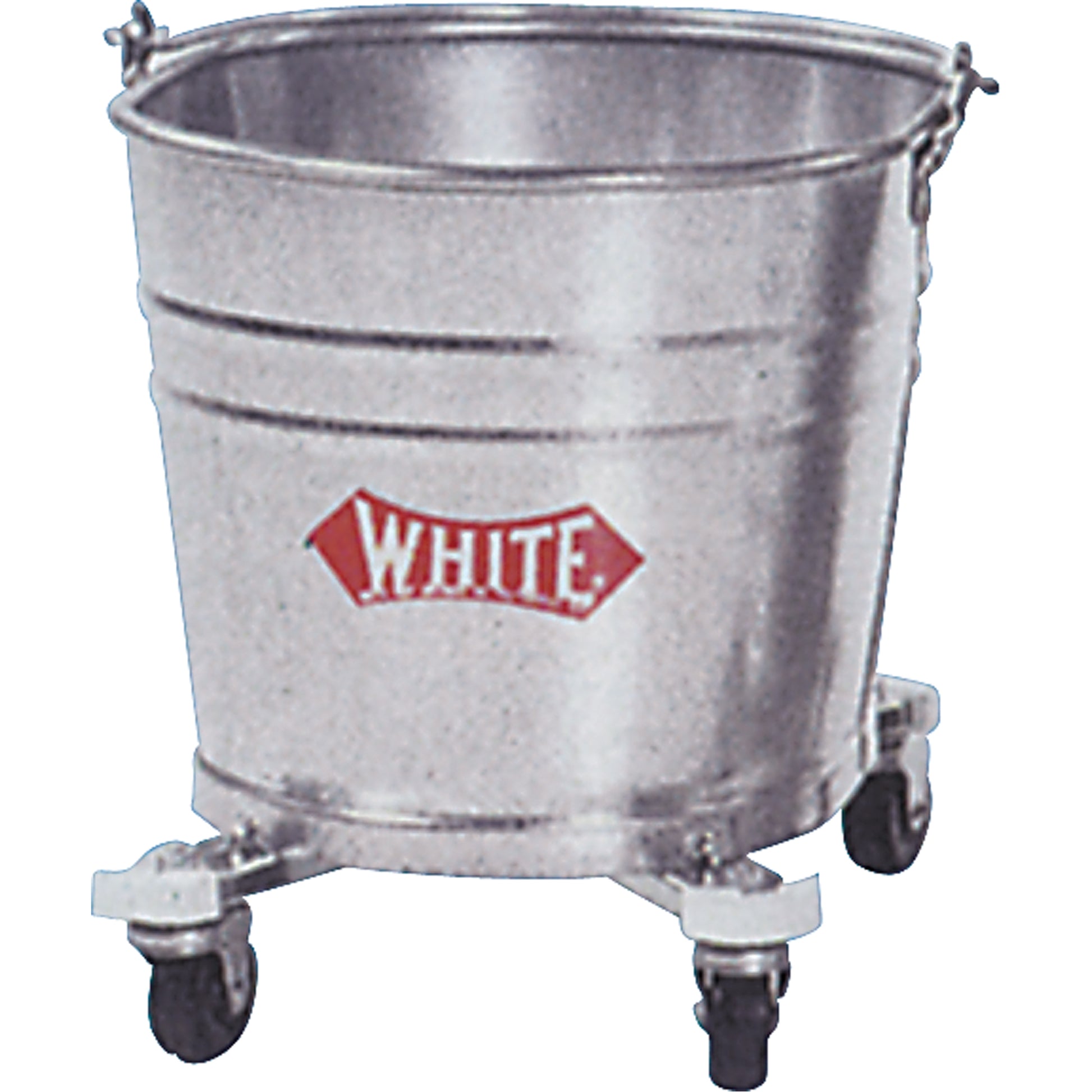 Steel Mop Buckets, 6.5 US Gal. (26 qt.) Capacity
