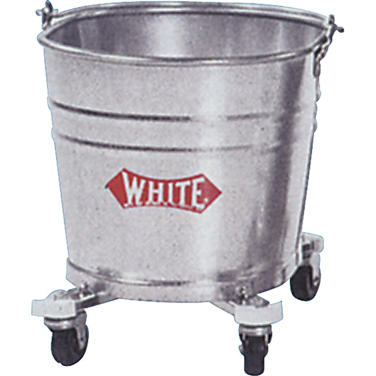 Steel Mop Buckets, 6.5 US Gal. (26 qt.) Capacity
