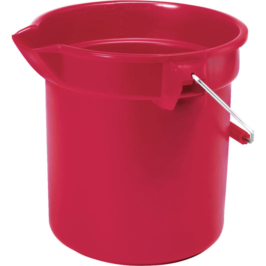Brute® Bucket, 3.5 US Gal. (14 qt.) Capacity, Red