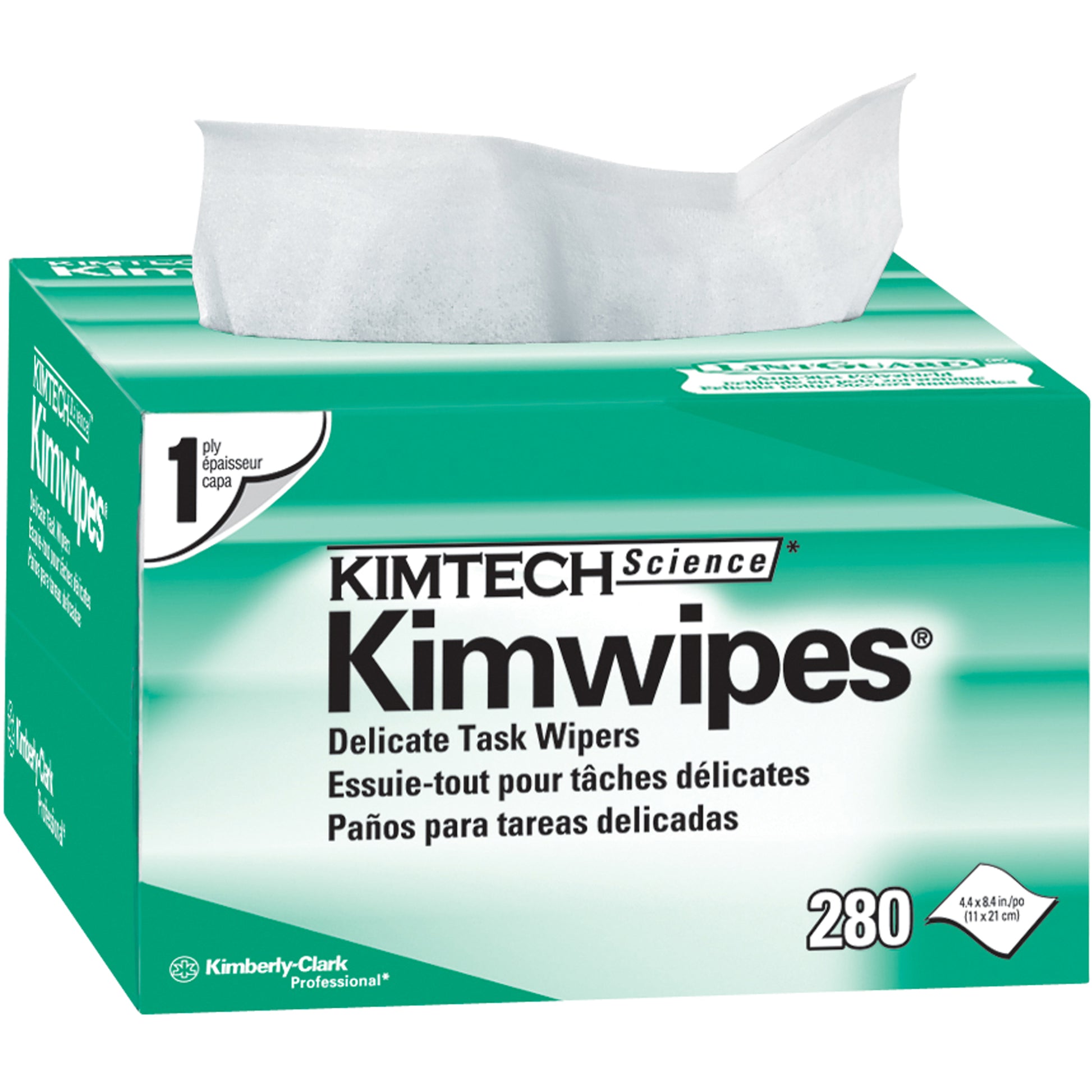 Kimtech Science™ Kimwipes™ Delicate Task Wipes, Specialty, 8-2/5" L x 4-2/5" W