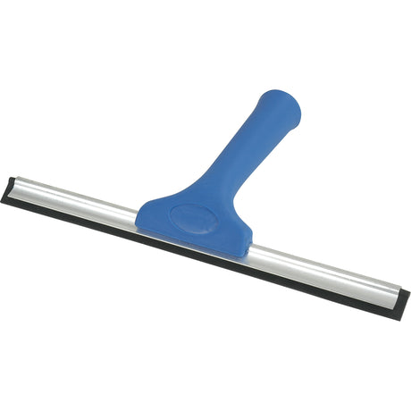 Window Squeegees, 12", Rubber, Metal Frame