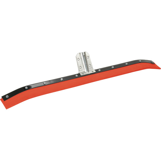 Floor Squeegees - Red Blade, 30", Curved Blade