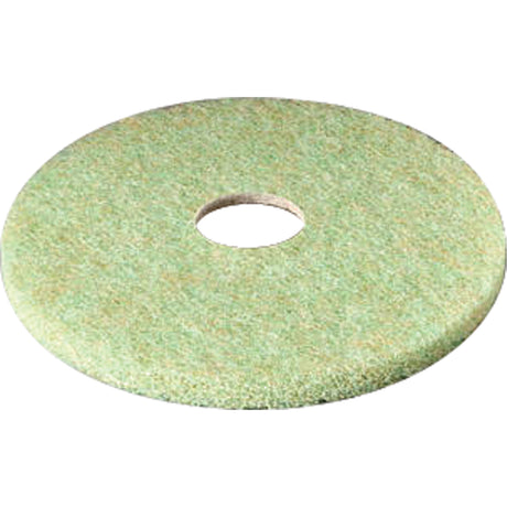 5000 Topline Pre-Burnish Pad, 17", Burnishing/Cleaning/Scrubbing, Brown/Green