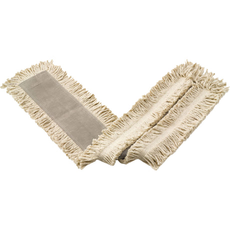 Looped & Cut-End Dust Mops, Slip On Style, Yarn, 24" L x 5" W