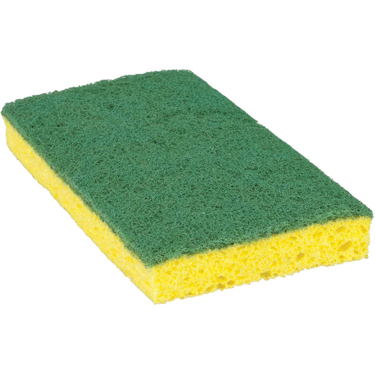 Scotch-Brite™ Medium Duty Scrub Sponge, Scrubbing, 3-3/5" W x 6-1/10" L