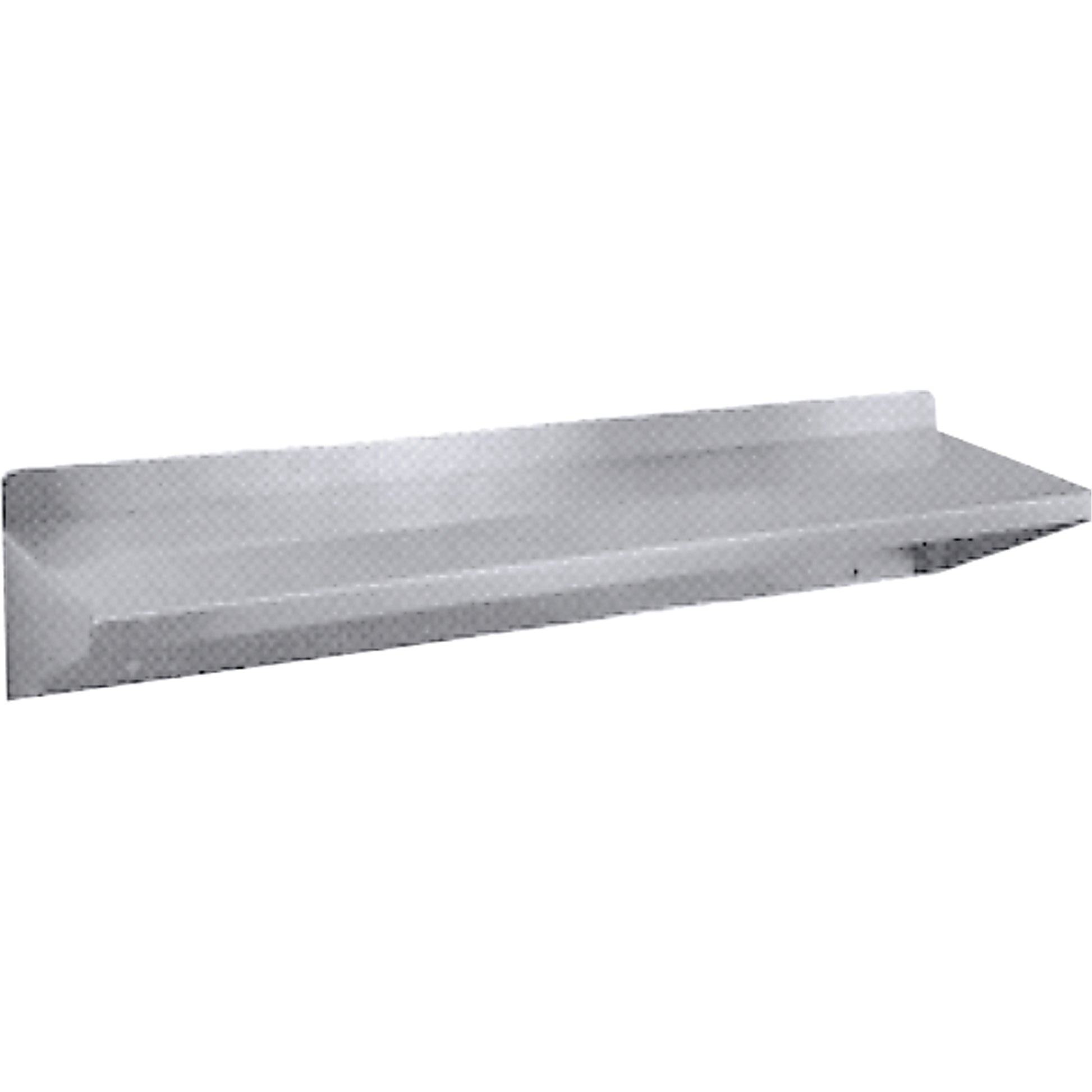 Shelves, Stainless Steel, 18" W x 5" D