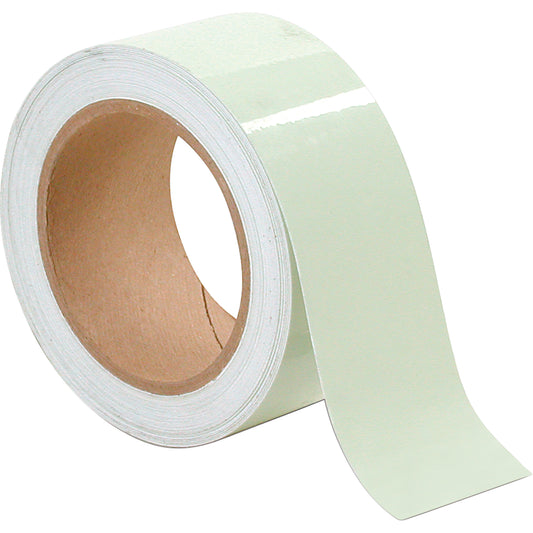 Incom Top Tape & Label Hazard and Safety Glow Tape, 6" x 30', Vinyl, Glow-in-the-Dark