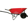 Contractor Wheelbarrow, 6 cu. ft., Steel Tray