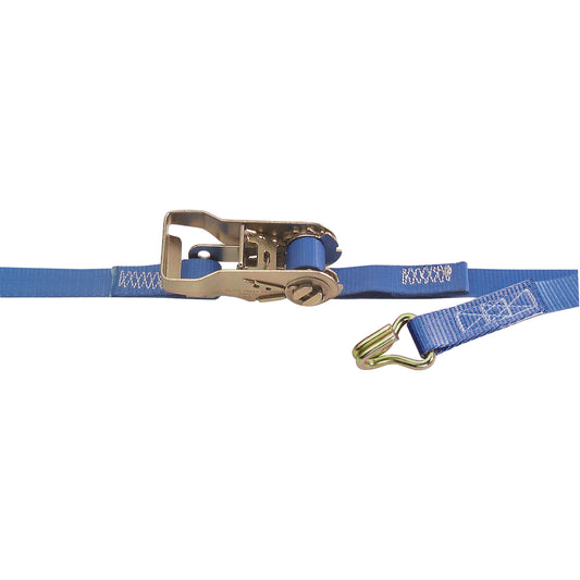 Heavy-Duty Utility Straps, J-Hook, 1" W x 1.33' L, 835 lbs. (379 kg) Working Load Limit