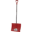 Nordic™ Snow Shovel, Polypropylene Blade, 17-3/4" Wide, D-Grip Handle