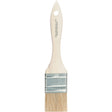 Paint Brush, White China, Wood Handle, 1-1/2" Width
